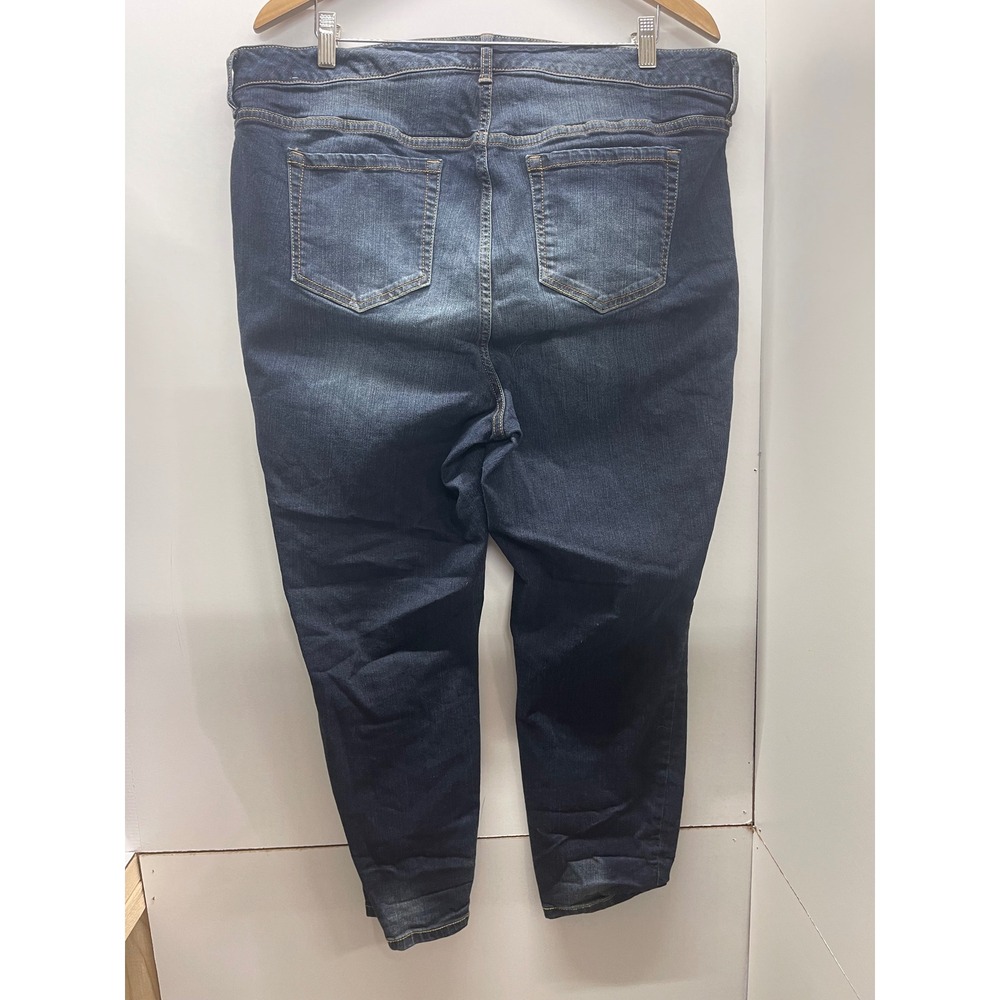 Torrid Premium High-Rise Curvy Skinny Jeans Dark Wash Denim Size 20R - Picture 2 of 5